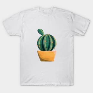 Cactus Plant Design T-Shirt